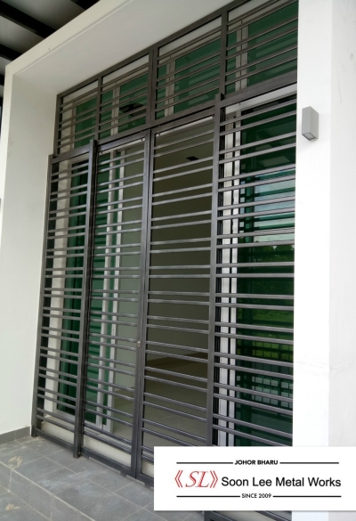 Powder Coated Metal Door Grill / Window Grill