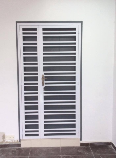 Powder Coated Metal Door Grill / Window Grill