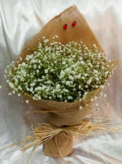 Babybreath hand bouquet (HB-1018)