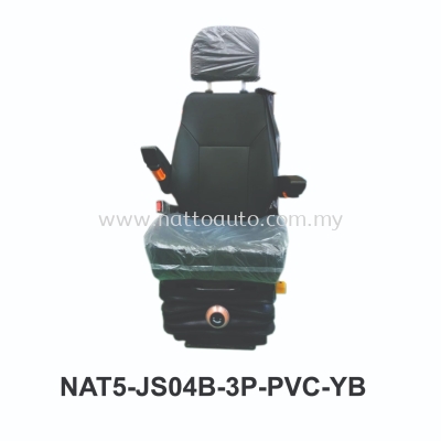 DRIVER SEAT JS04B 3POINT(PVC) C-W ARM