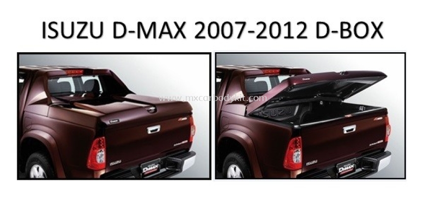 ISUZU D-MAX 2007 - 2012 D-BOX WITH LOCK