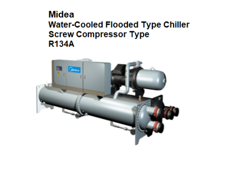 Midea Water-Cooled Flooded Type Screw Chiller