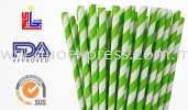 green-color-paper-straw Others