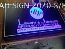 3D LETTERING ACRYLIC LED LIGHT BOARD Acrylic LED lightbox