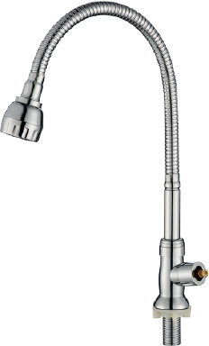 SLINE FX2113-BD Flexible Hose Pillar-Mounted Tap Faucet Body Only - 00812H