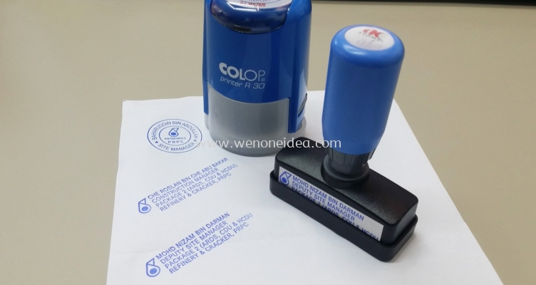 Self Inking Company Stamp