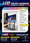 Movable LCD with Display Stand Promotion Full Color Series Indoor