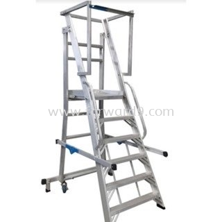 Heavy Duty Foldable Warehouse Step Ladder YFWS Series 