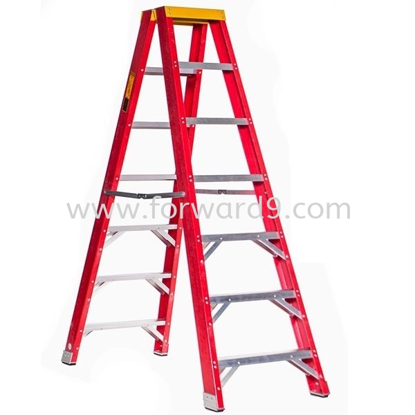 Fibreglass Double Sided Ladder YFGDS Series  Ladder  Ladder / Trucks / Trolley  Material Handling Equipment