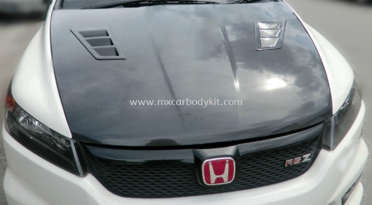 HONDA STREAM 2008 FRONT BONNET HOOD WITH AIR AVENT