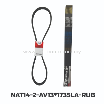 BELTING 2-AV13-1735LA-RUB(NATTO ABS)