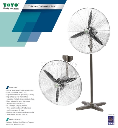 Toyo Industrial Fan (Sirim)