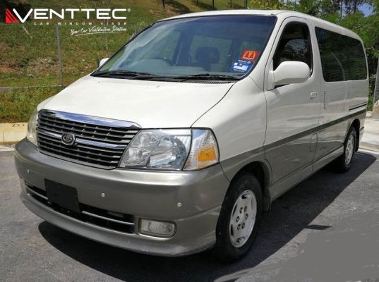 TOYOTA GRANVIA / HIACE SBV 1995 - 2003 = VENTTEC DOOR VISOR