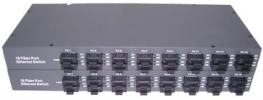 16 Ports 10/100Base-Fx Optical Fiber Ethernet Switch Fiber Optical Switches Switches AD-Net