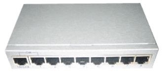 8 Ports MICRO-TYPE Web-Managed Fast Ethernet Switch