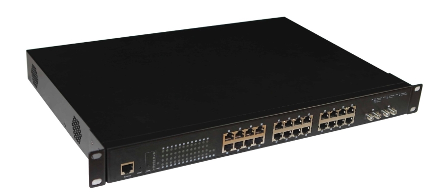 24-Port Full Gigabit PoE Switch