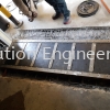 Install Stainless Steel Plate for Floor Cold Room Repair Work