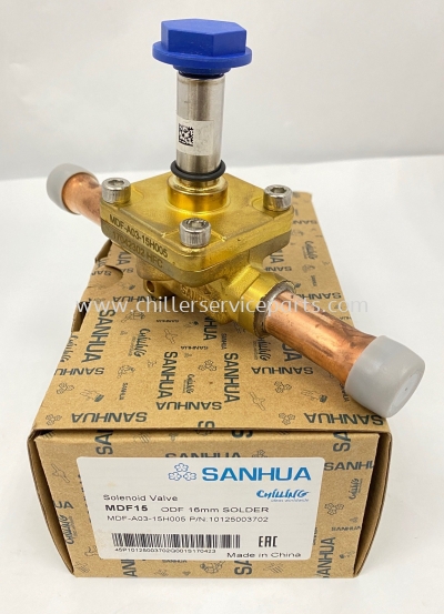 MDF-A03-15H005 SanHua Solenoid Valve 5/8"ODF Solder