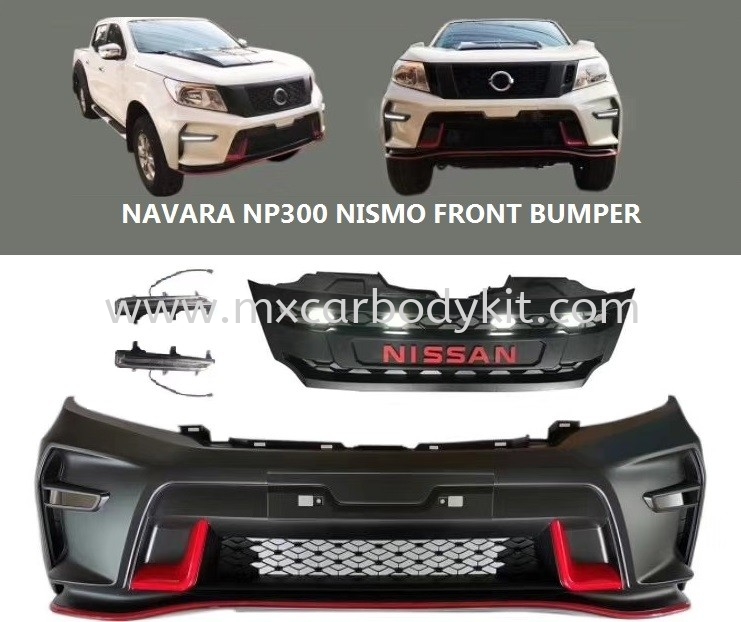 NISSAN NAVARA NP300 2015 - 2019 CONVERT FACELIFT NISMO FRONT BUMPER  NISSAN NAVARA 4 X 4