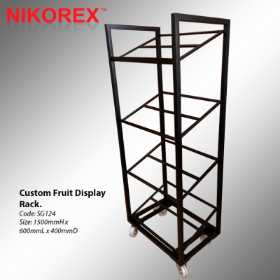 SG124 - Custom Fruit Display Rack