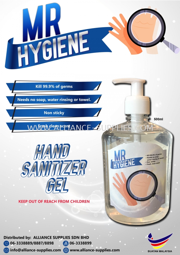 MR HYGIENE Hand Sanitizer Gel