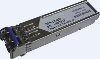 SFP module, LX, 10 �C 80 km, 1.25G, LC connector