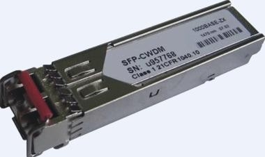 WDM (BiDi) Single Fiber SFP modules, 1310T/1550R,10km, LC connector, 1.25G