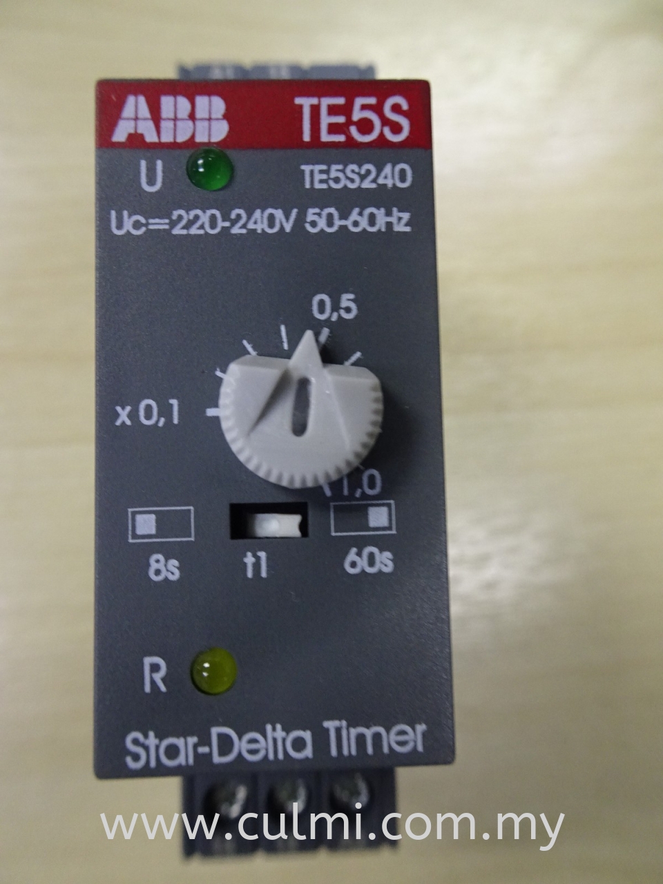 ABB TE5S-240 STAR-DELTA ELECTRONIC TIMER (220-240V/50-60HZ)