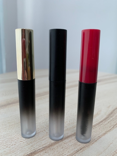 Gradient Frosted Round Lipgloss Casing - LG019