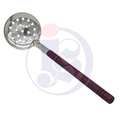 6.5cm Stainless Steel Steamboat Ladle - Hole