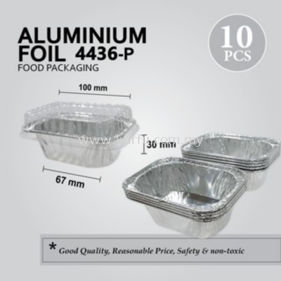 4436 ALUMINIUM TRAY WITH LID