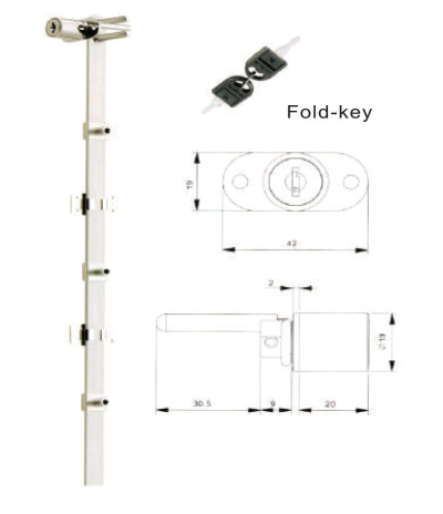 FL288 FRONT LOCK