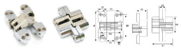 1" INVISIBLE HINGE Door Hinge