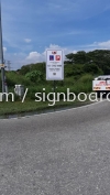 Perfect Driving school Road direction signboard at klang bukit tinggi  Papan Tanda Arah