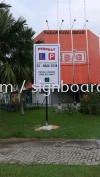 Perfect Driving school Road direction signboard at klang bukit tinggi  Papan Tanda Arah