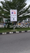 Perfect Driving school Road direction signboard at klang bukit tinggi  Papan Tanda Arah