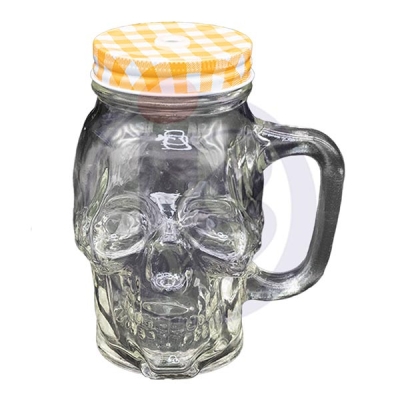 500ml Skeleton Drinking Glass Jar