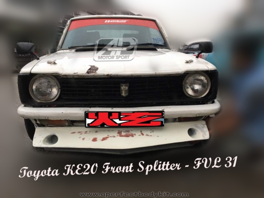 Toyota KE20 Front Splitter 