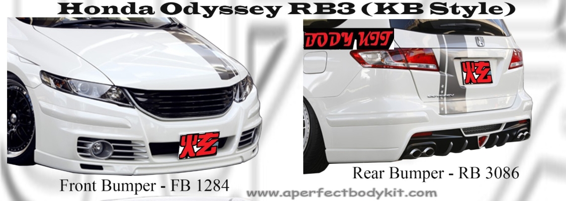 Honda Odyssey RB3 KB Style Bumperkits 