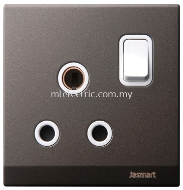 JASMART 15A SWITCH SOCKET BRONZE