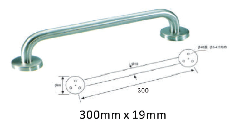 STAINLESS STEEL U PULL HANDLE (SW-U1912)