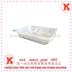 Stainless Steel Food Pan With PC Cover