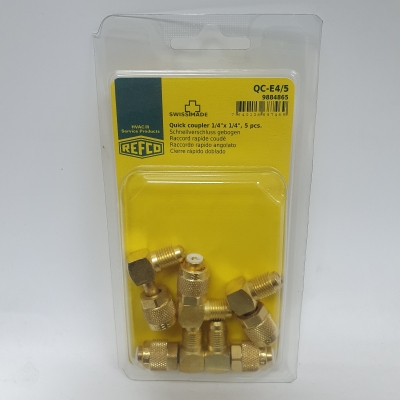 Refco QC-E4/5 Quick Coupler 1/4" x 1/4" (5pcs)