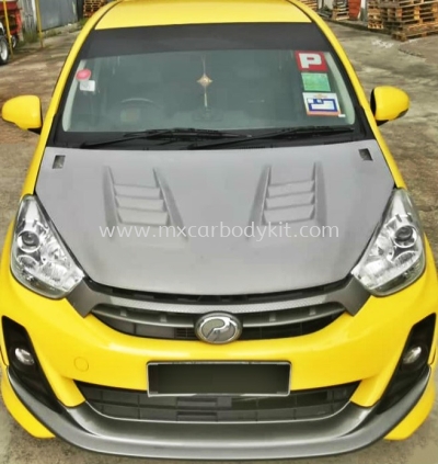 PERODUA MYVI 2012 JS RACING BONNET HOOD 