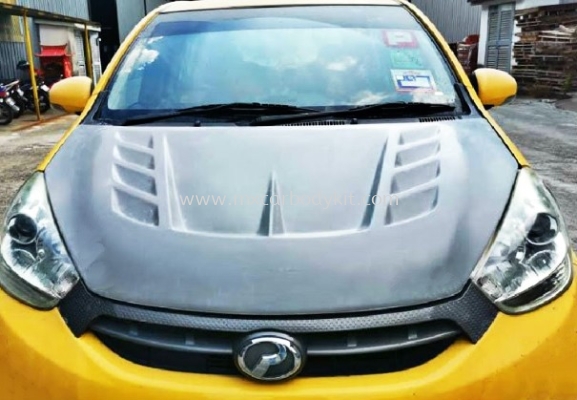 PERODUA MYVI 2012 MUGEN RR BONNET HOOD 