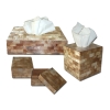 Gold Tapis Tissue Box Hotel & Resort Supply