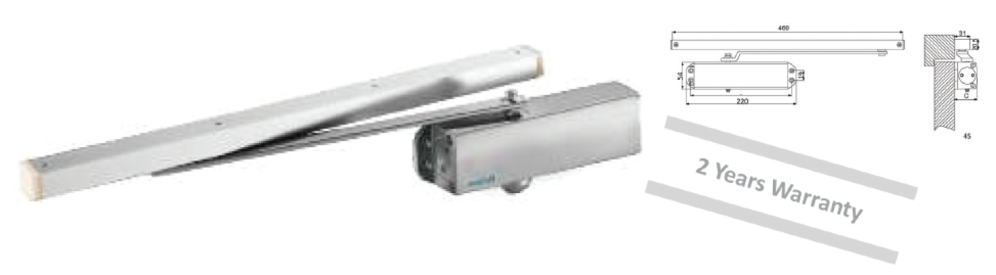 D054 DOOR CLOSER