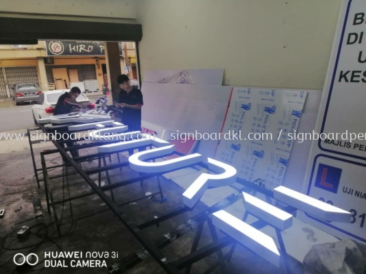 future pub we 3D LED eg conceal box up lettering signage signboard at damansara petaling jaya Kuala Lumpur