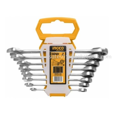 (AVAILABLE IN PIONEER BRANCH) INGCO HKSPA1088 8Pcs Combination Spanner Set 