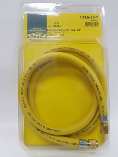 HCL6-60-Y, 3/8'' RAPID RECOVERY HOSE (5FT)